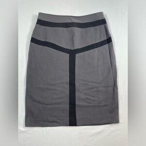 Grace Elements Gray Pencil Skirt Size 4